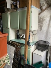 dispensa anni 60 - formica verde acqua 