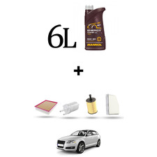 HOFFCAR Kit tagliando 4 FILTRI