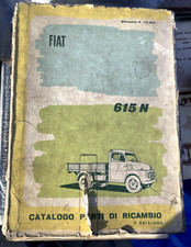 manuale parti ricambio camion autocarro fiat 615N