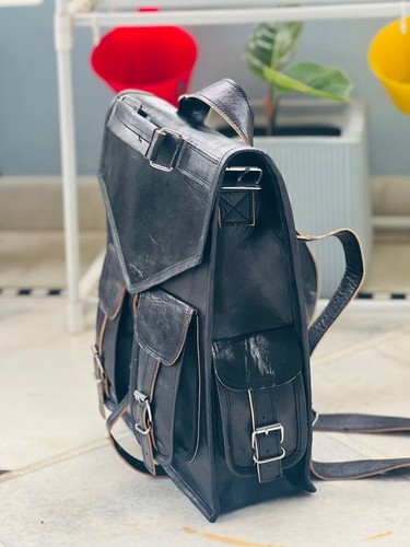 Zaino borsa pelle - zaino,