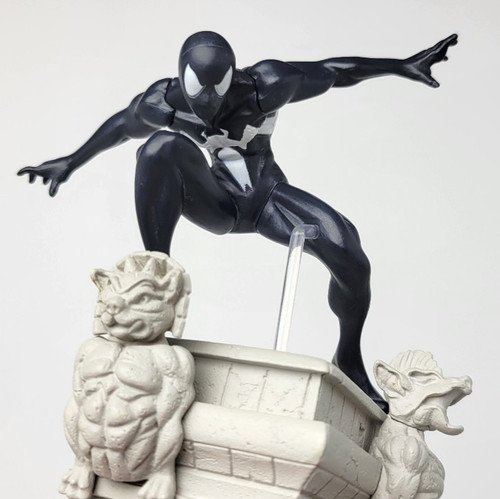 Spider man black suit - suit, diorama