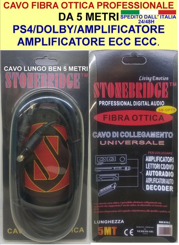 Fibra ottica audio - m,