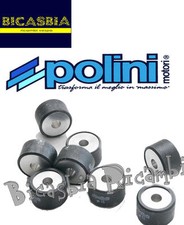 7725 - KIT 8 RULLI POLINI PER VARIATORE 25X15 GR 14 YAMAHA 530 T-MAX T MAX TMAX