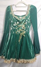 Abito Shrek donna M verde