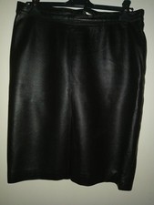 Gonna Pelle Donna Lunghezza 57
