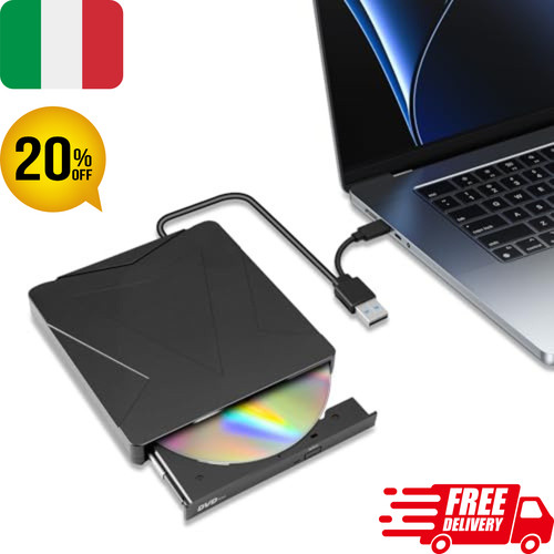 Masterizzatore esterno lettore - esterno,