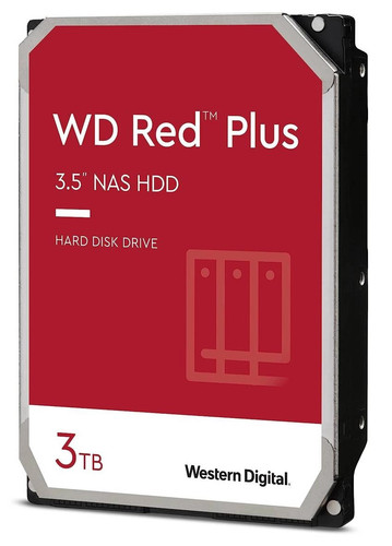 Disk hdd wd red plus - 3,5",