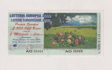 Biglietto Lotteria Europea  -