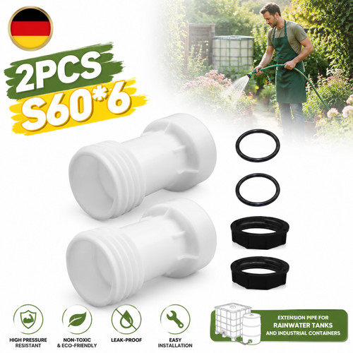 2pcs tubo prolunga tappo - tubo,