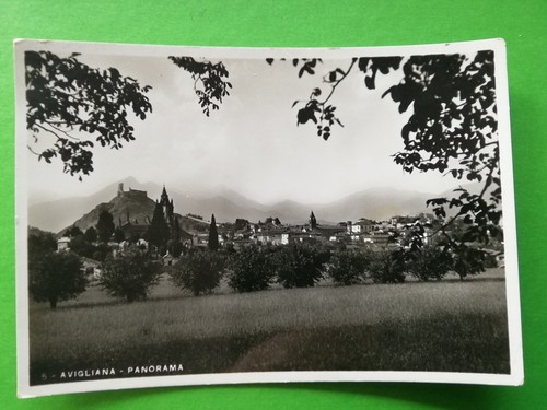 Cartolina avigliana 1935 - cartolina, v