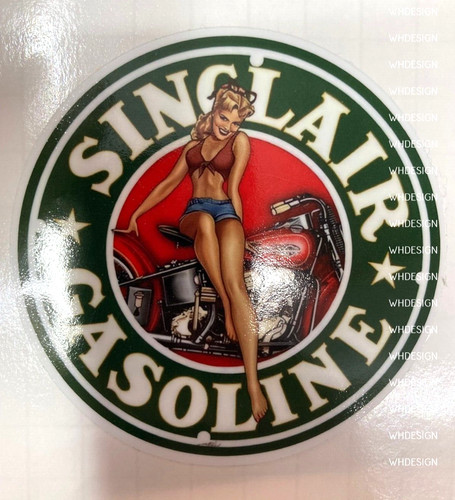 Adesivo stile benzina sinclair - benzina,
