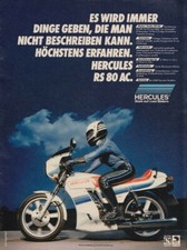 Hercules RS 80 AC - Pubblicità Pubblicità Pubblicità Originale 1982