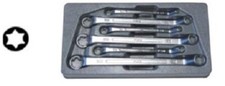 Set 6 Pz. chiavi torx femmina