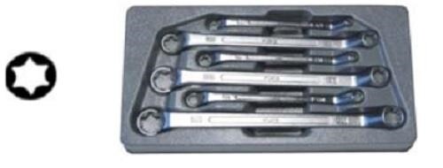 Set chiavi torx femmina - pz.,