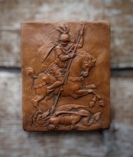 San giorgio drago terracotta - giorgio,