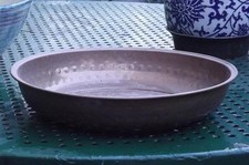 antico centrotavola portafrutta portaoggetti sottovaso in rame sfere in rilievo