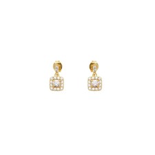 Orecchini Ottaviani dorati con