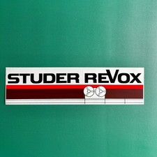 Adesivo Studer ReVox originale