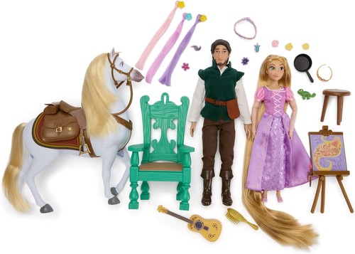 Set bambole rapunzel - set, flynn