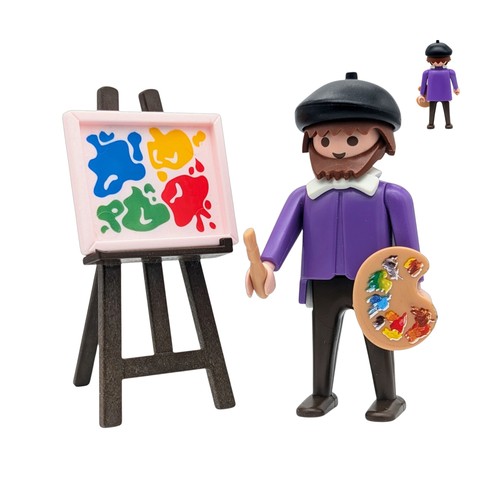 Playmobil personaggio pittore