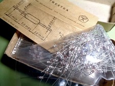 20 pezzi diodi al germanio D9K alt 1N34A - pedale fuzz e radio cristallo - URSS