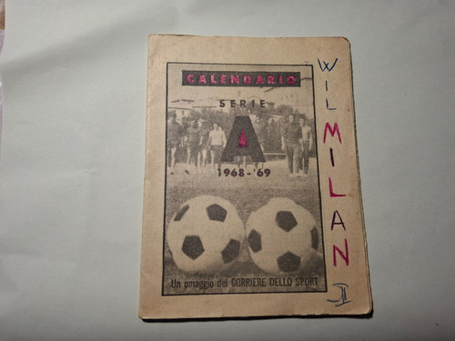 Calendarietto calcio omaggio - calendarietto,