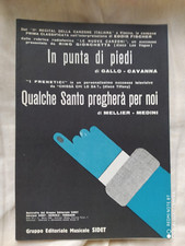 NOTIZIARIO SIDET (1968) - 6 SPARTITI AA.VV.: RINO GIONCHETTA - ARMANDO STULA - L