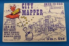 CB RADIO QSL Trading Card