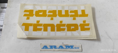 Adesivi fregi decalco scritte