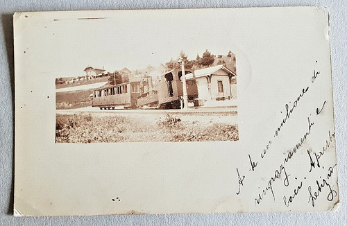 Cartolina scorcio ferrovia - cartolina,