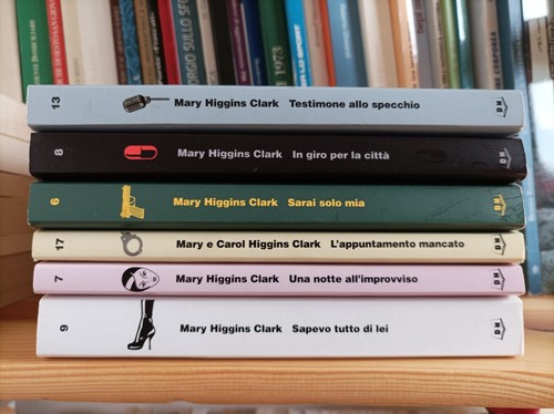 Lotto libri di mary - lotto, 6
