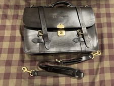 Filson Leather Field Satchel