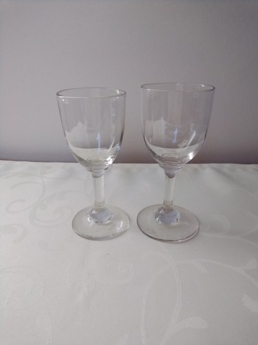 Two antique victorian drinking - two,