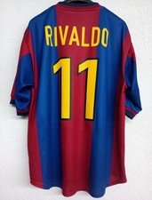 Maglia Nike Barcellona Rivaldo Originale Codice S9 ORX
