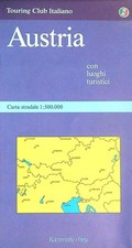 AUSTRIA AA.VV. TOURING CLUB ITALIANO 1994  PIEGHEVOLE O DÉPLIANT
