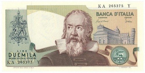 2000 lire banca italia - 2000,