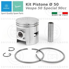 PISTONE PER CILINDRO 50 90CC DR 3 TRAVASI VESPA 50 SPECIAL R L N PK S XL APE 50