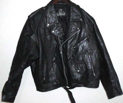 Giacca moto classica - , pelle