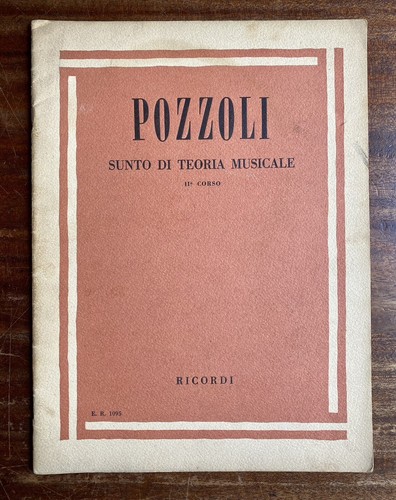 Pozzoli sunto di - -,
