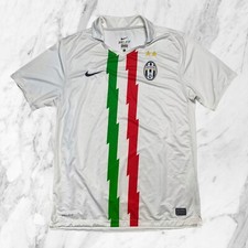 NIKE Juventus 2010 2011 Maglia Uomo Trasferta Calcio Maglietta Trikot Taglia L