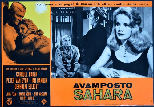 Fotobusta avamposto sahara - fotobusta,