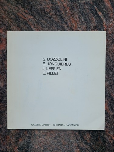 Bozzolini e jonquieres - s.,