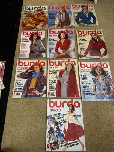 Vintage burda moden - burda, magazine