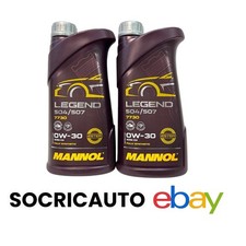 2 Litri Olio Mannol Legend