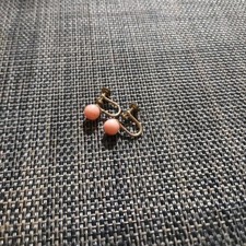 Orecchini Corallo Rosa 12K GF