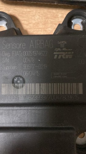 Centralina airbag fiat panda - airbag,