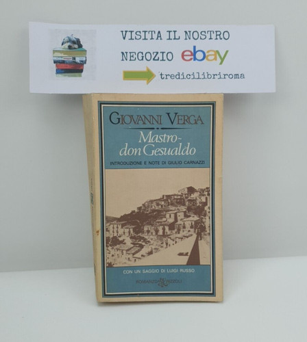 Mastro don gesualdo giovanni - -,