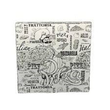 100 SCATOLE PIZZA CARTONE ALIMENTI CONTENITORE SCATOLA VEGETALE 24X24X3 DA ASP