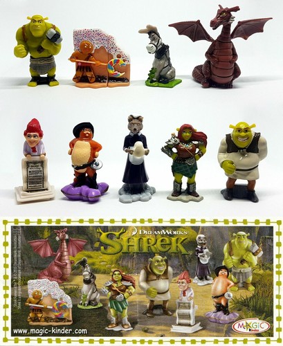 Shrek personaggi a scelta - shrek, 4