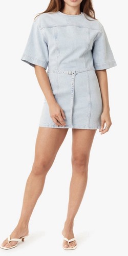 Abito trench donna denim